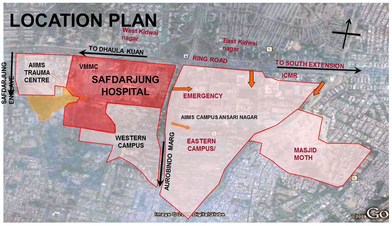 Know The Campus | Official Website of VMMC & Safdarjung Hospital, New Delhi