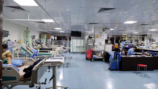 Intensive Care Units with facilities